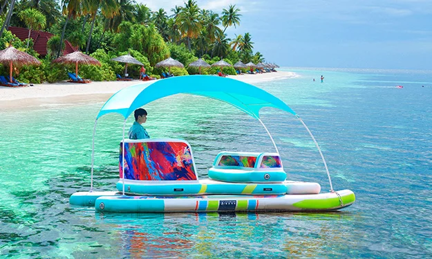 Discover the inflatable trimarans from  Pangao Leader!
